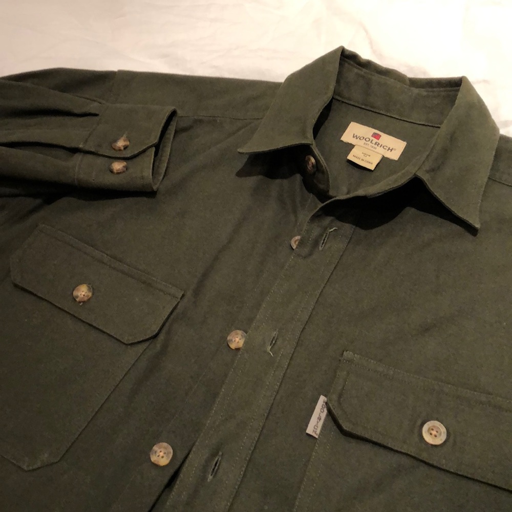 Woolrich flannel hunter shirt